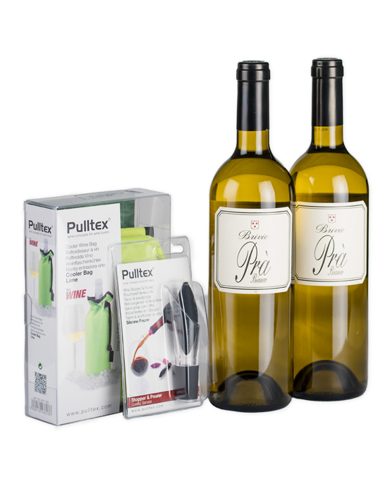 Wein Kühler/Verschluss Set, Für den perfekt temperierten Genuss
