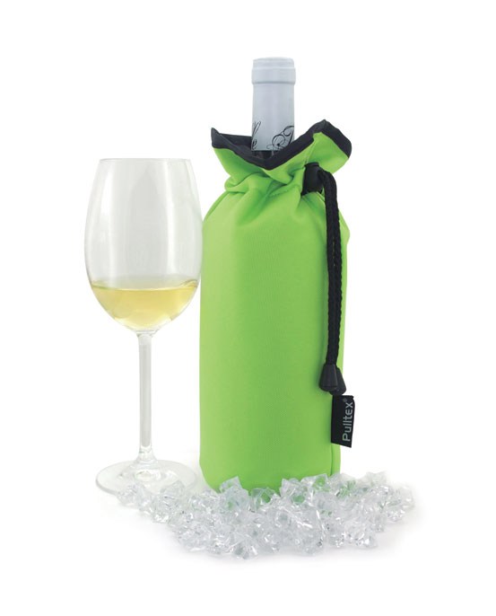 Flaschenkühler für Weine, grün, Pulltex