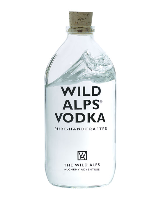 Wild Alps, Pure Handcrafted Vodka, 50 cl