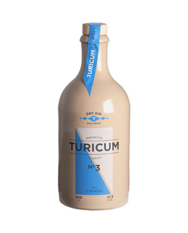 Turicum Dry Gin, Small Batch, 50 cl