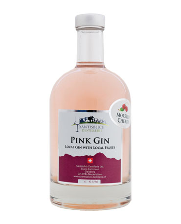 Säntisblick Destillerie, Pink Gin, 50cl