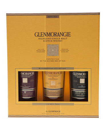 Glenmorangie Pioneering Collection, Geschenkpackung, 3x 35 cl