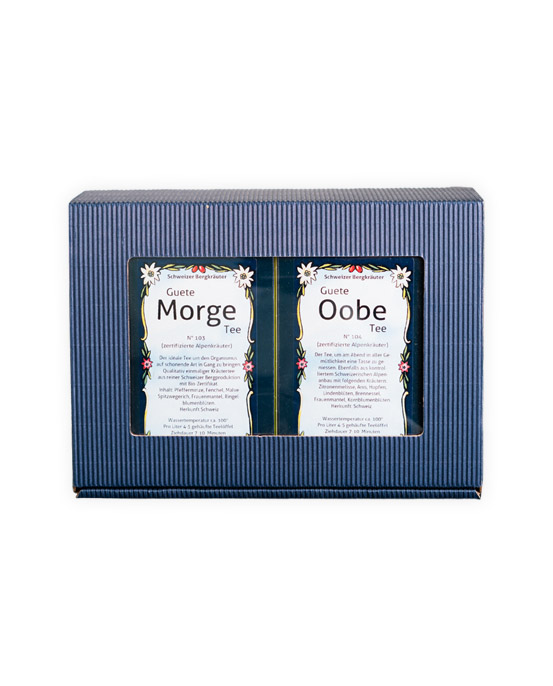London Tea, Guete Morge und Oobe Tee, 2x 25g